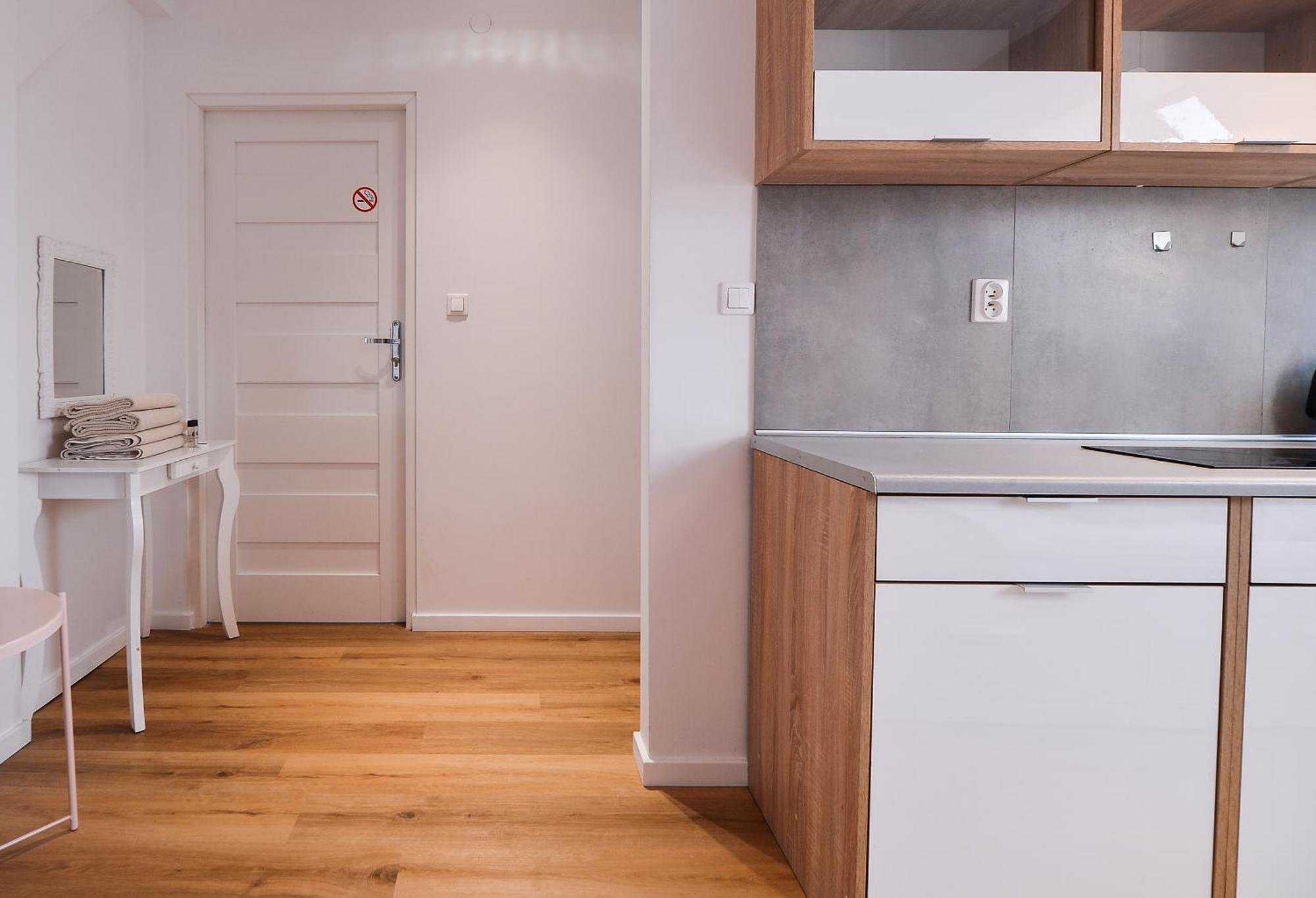 Citystay Brzezno Studio 3 Min Do Plazy Gdańsk Rum bild